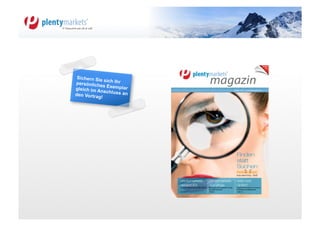 VARIANTE	
  	
  4	
  
 Sichern Sie
              sich Ihr
persönlich
           es Exempla
gleich im A            r
           nschluss a
den Vortrag            n
            !
 