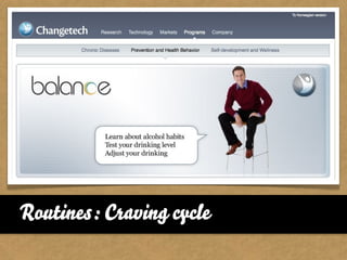 Routines: Craving cycle
 