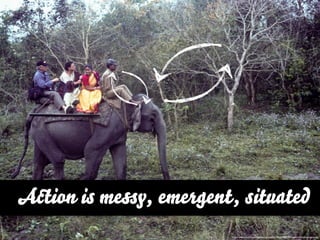 A ion is me   , emergent, situated
                        http://www.ﬂickr.com/photos/grumbler/5631948705/sizes/o/in/photostream/
 