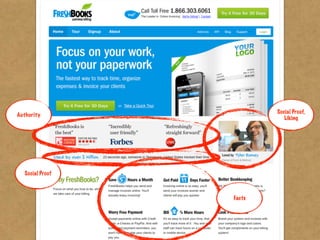 Social Proof,
Authority
                            Liking




  Social Proof



                 Facts
 