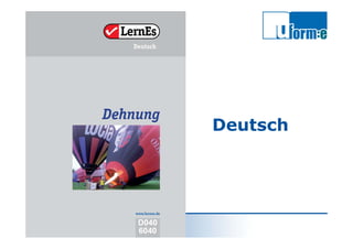 Michael Loef
Bfz-Essen GmbH
LernEs®
Deutsch
 