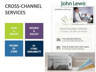 CROSS-­‐CHANNEL	
  	
  
SERVICES	
  

 