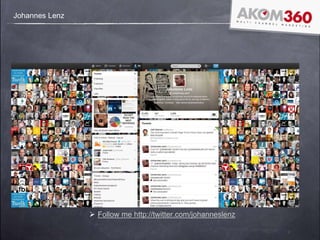 6
 Follow me http://twitter.com/johanneslenz
Johannes Lenz
 
