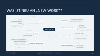 WAS IST NEU AN „NEW WORK“?
10
FHV Jobmesse 2021 Vortrag New Work Marianne Grobner www.grobner.com
 