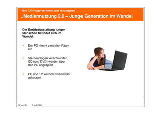 Vortrag Nutzerverhalten und Nutzertypen