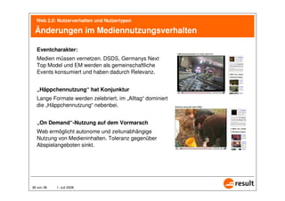 Vortrag Nutzerverhalten und Nutzertypen