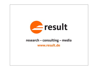 Vortrag Nutzerverhalten und Nutzertypen