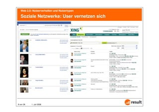 Vortrag Nutzerverhalten und Nutzertypen