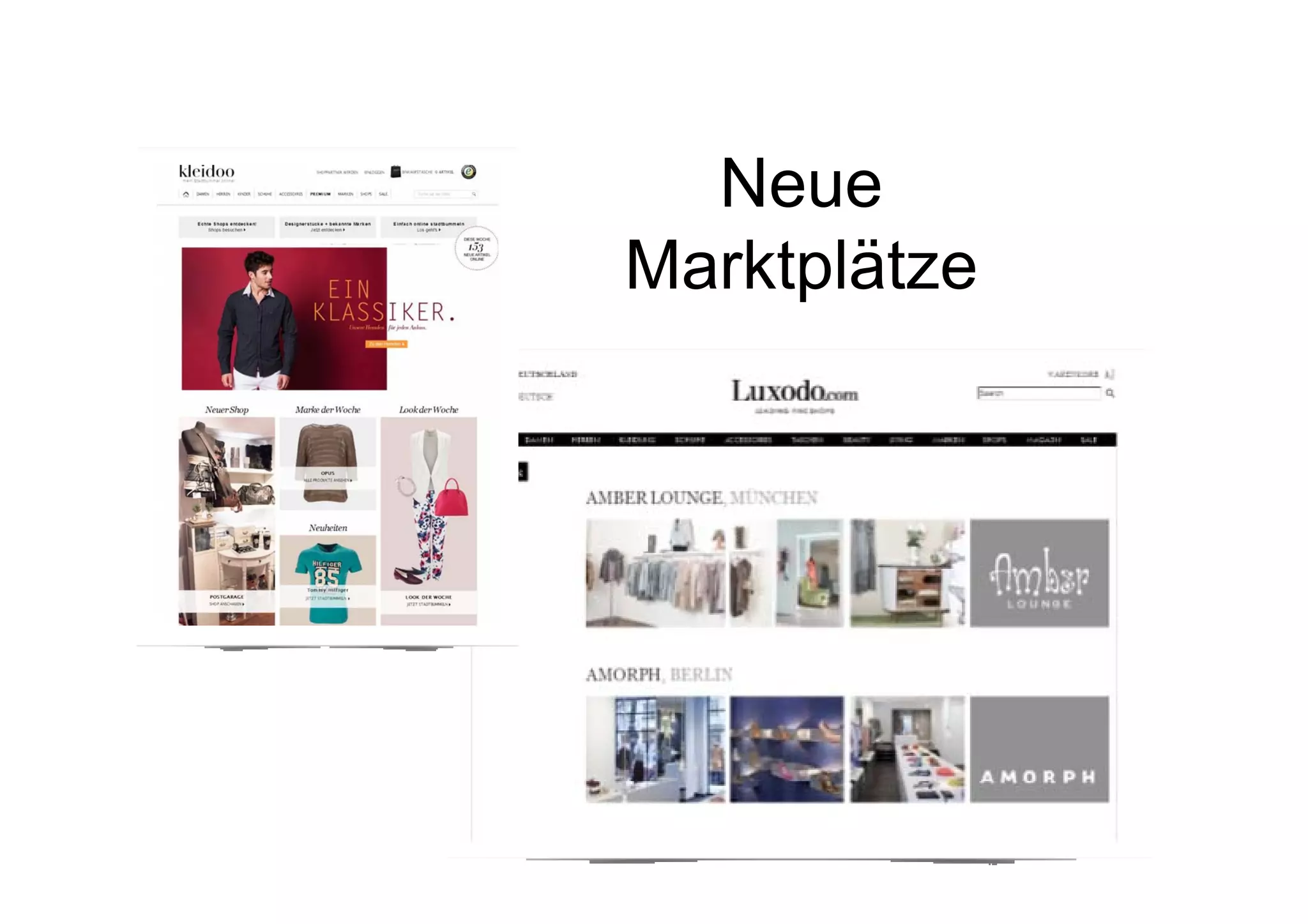 15
Neue
Marktplätze