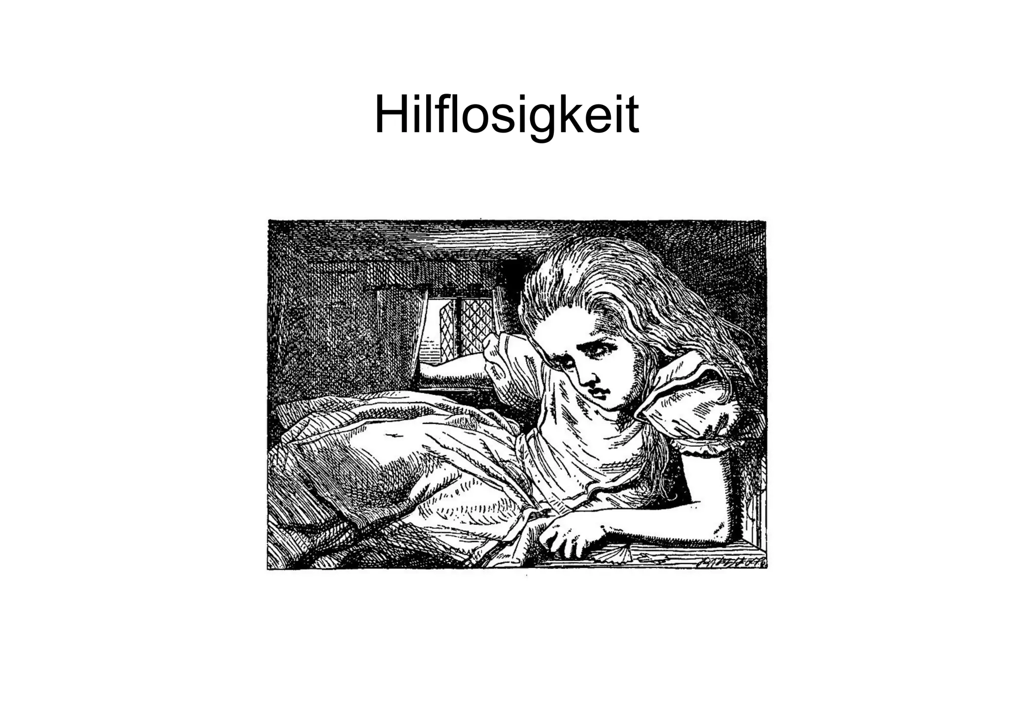 Hilflosigkeit