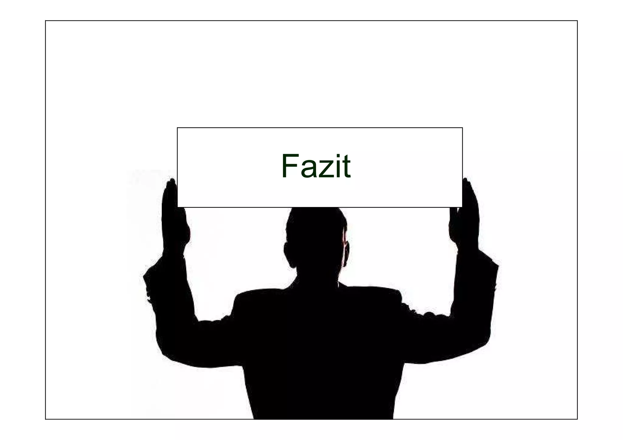 Fazit
 