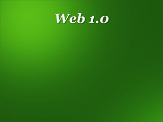 Web 2.0 Basics