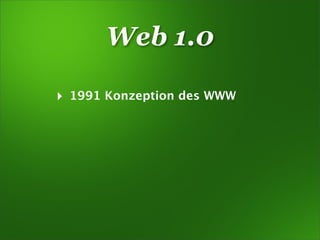 Web 2.0 Basics