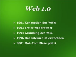 Web 2.0 Basics