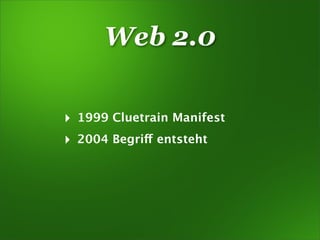Web 2.0 Basics