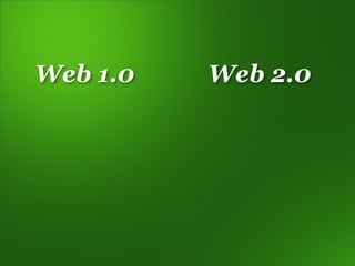 Web 2.0 Basics