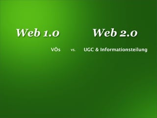 Web 2.0 Basics
