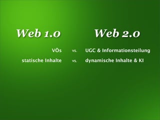 Web 2.0 Basics