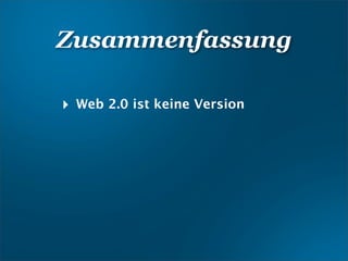 Web 2.0 Basics
