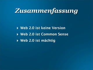 Web 2.0 Basics