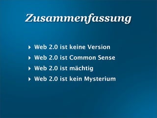 Web 2.0 Basics
