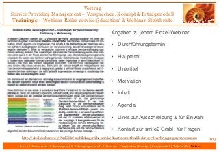 Vortrag 'Service Providing Management - Versprechen, Konzept & Ertragsmodell' - 2015-03-19 V01.04.00