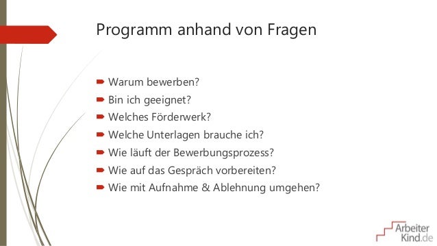 Stipendienauswahl Und Bewerbung Vortrag Am Studieninformationstag D