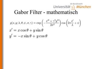 Gabor Filter - mathematisch