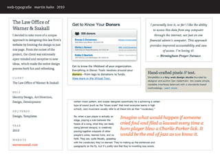 web-typografie martin hahn 2010
 