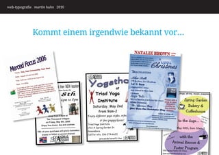 web-typografie martin hahn 2010




             Kommt einem irgendwie bekannt vor…
 