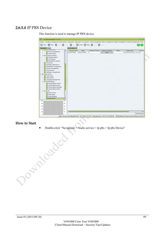 Vos3000 manual version2140_(vos3000.com) | PDF