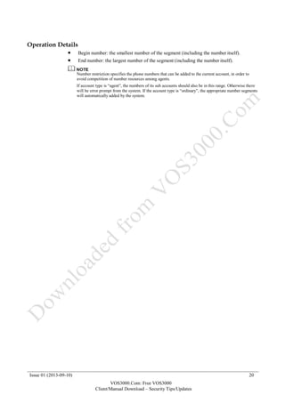 Vos3000 manual version2140_(vos3000.com) | PDF