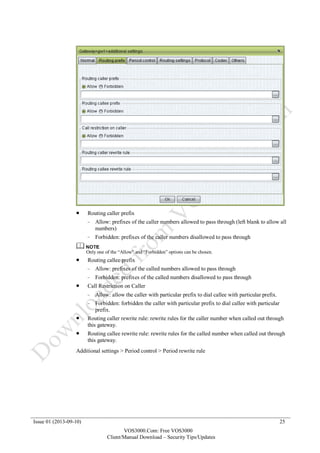 Vos3000 manual version2140_(vos3000.com) | PDF