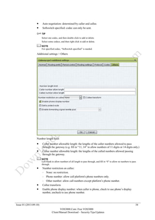 Vos3000 manual version2140_(vos3000.com) | PDF
