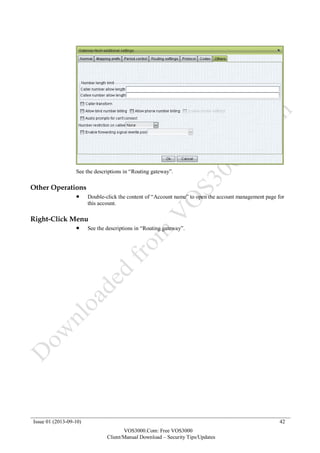 Vos3000 manual version2140_(vos3000.com) | PDF