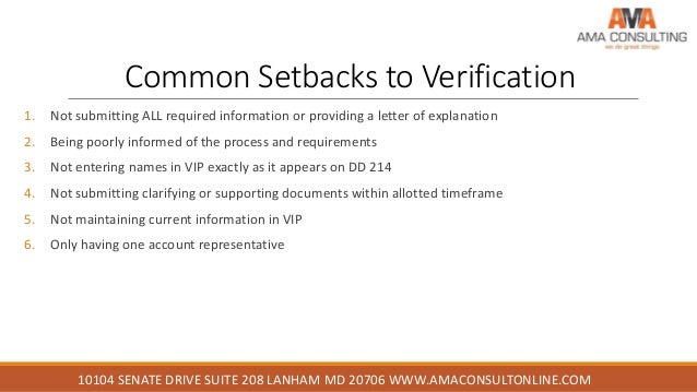 veteran owned small business program overview va form 0877