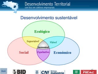 Desenvolvimento sustentável




                              17
 
