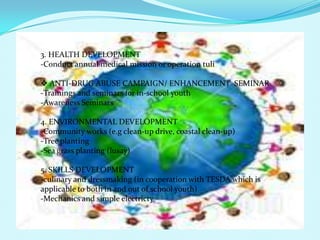 3 vocational scholars every year