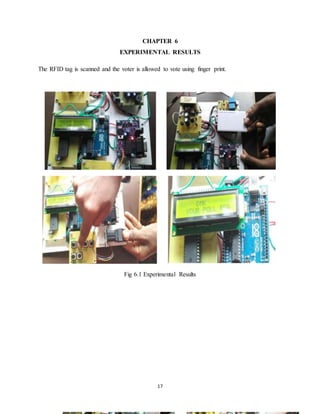 BIOMETRIC VOTING SYSTEM USING ADHAR CARD IN INDIA | DOCX