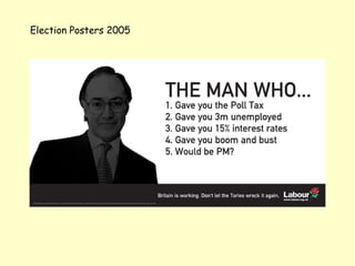 Election Posters 2005 