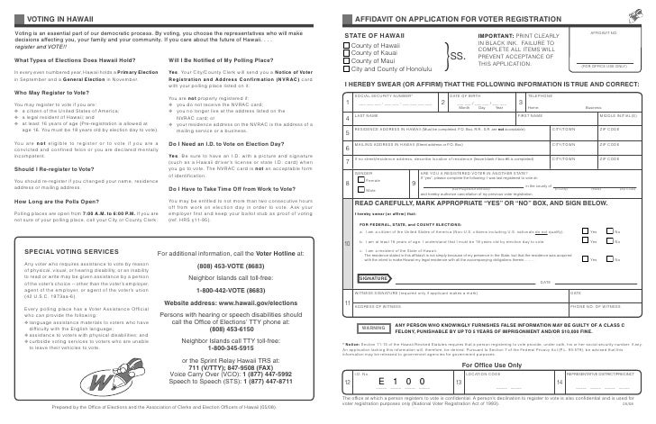 hawaii vote deceased us rep still on hawaii ballot with hawaii vote hawaii voter registration form