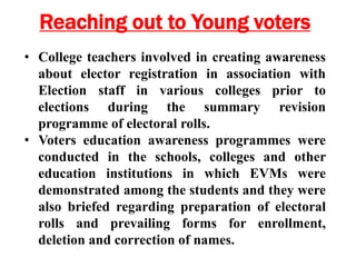 A ppt on Voter Education & Awareness.PPTX