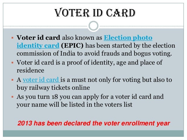 election online card apply card id india Voter