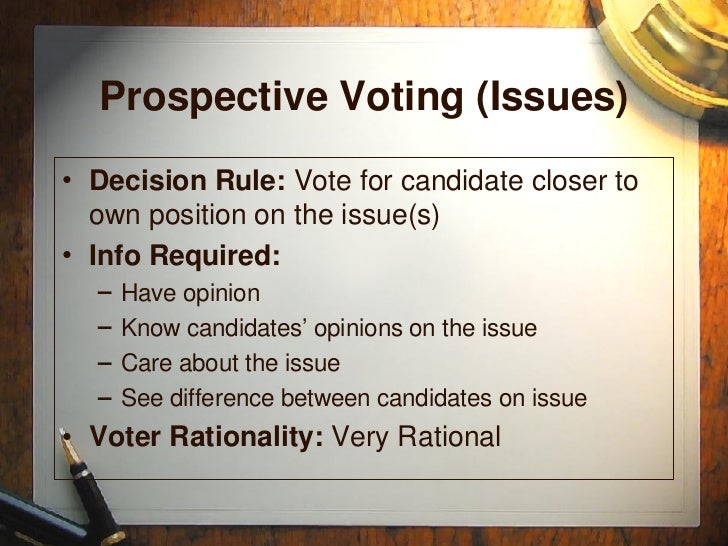 Voting and Elections