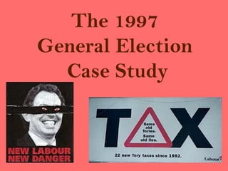 The 1997
General Election
  Case Study
 