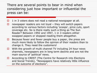 Voting behaviour impact_of_the_media | PPTX
