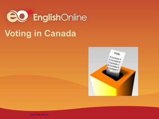 Voting in Canada
Image shared under CC0
 
