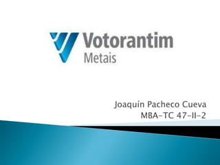Joaquín Pacheco Cueva MBA-TC 47-II-2 