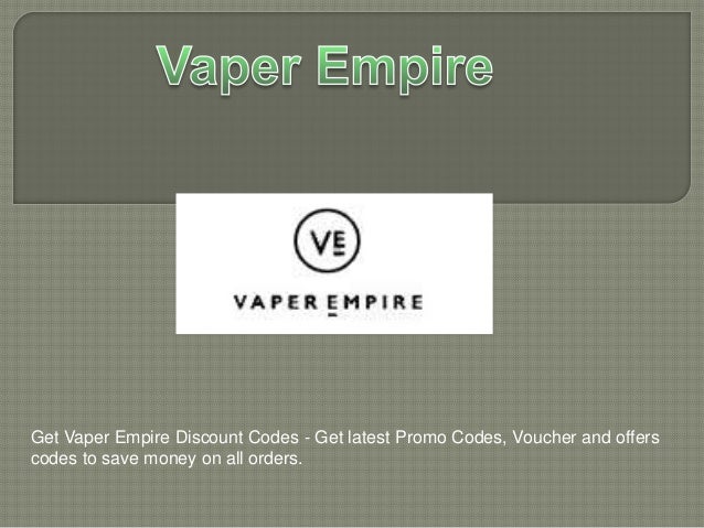 Vaper empire discount coupons
