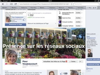 Présence sur les réseaux sociaux
 